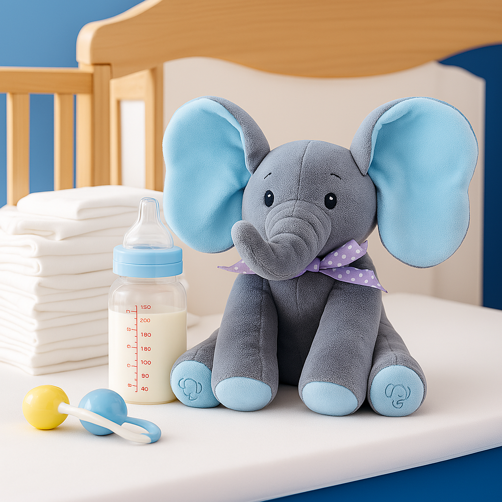 Peekaboo Elephant Plush