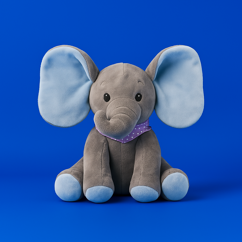 Peekaboo Elephant Plush