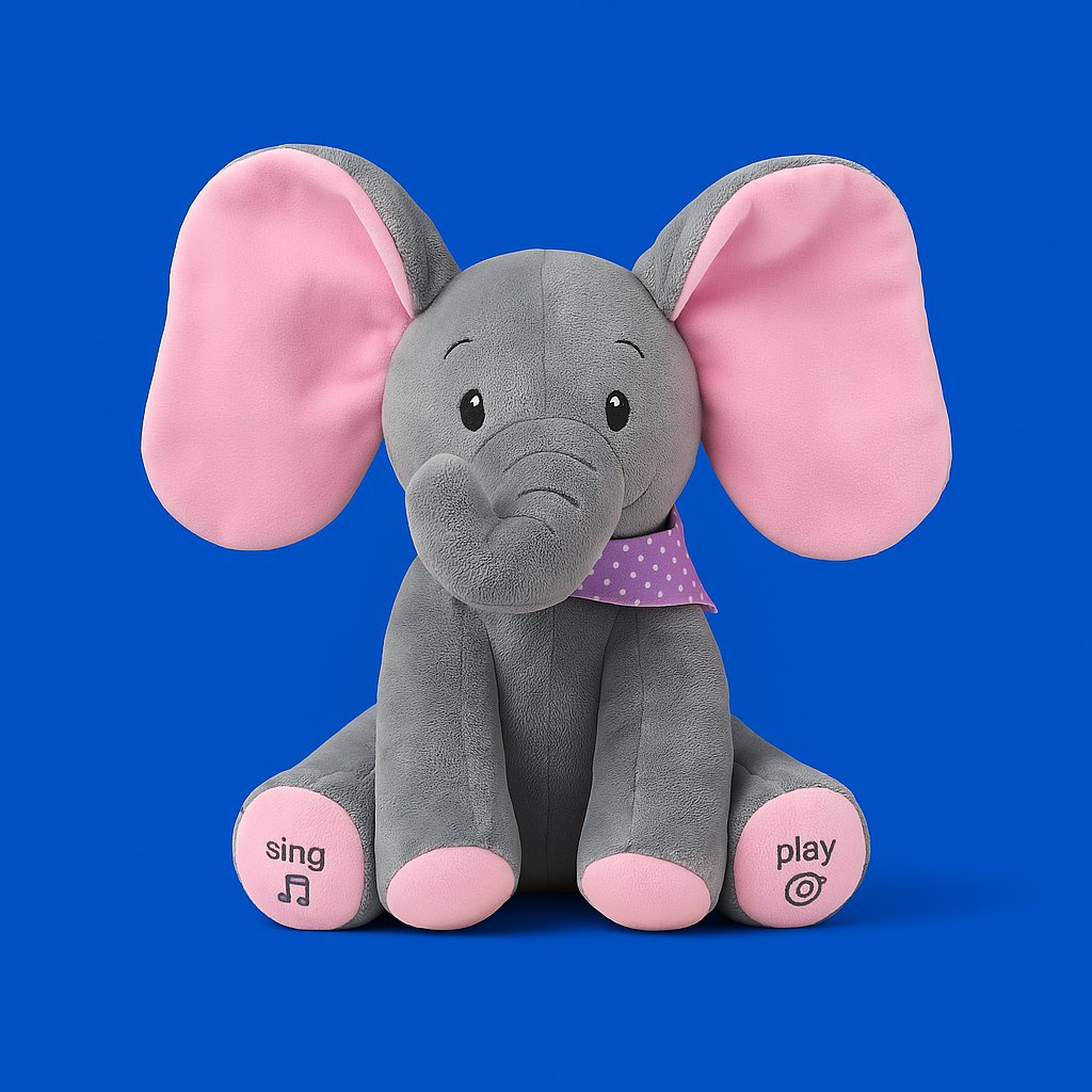 Peekaboo Elephant Plush