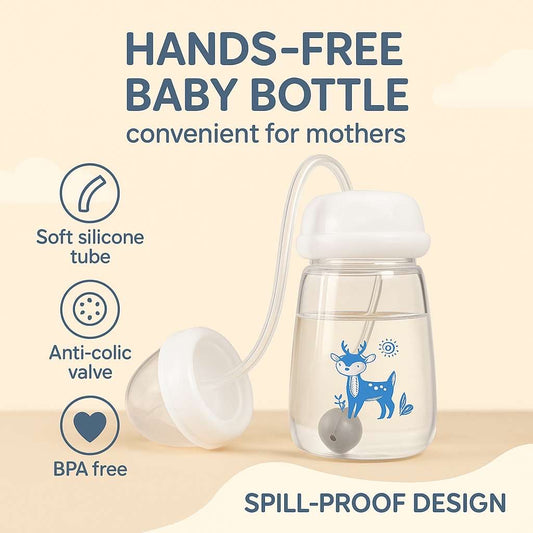 Hands-Free Feeding Bottle